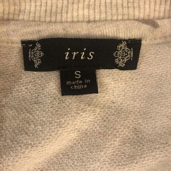 Iris Los Angeles flowered print cotton sweatshirt - Picture 2 of 6